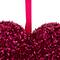 4" Tinsel Shimmering Heart-Shaped Valentine's Day Hanging Décor, 12ct.